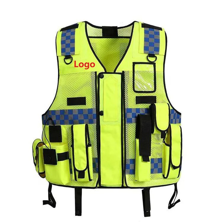 Politiets sikkerhetsvest i nylon