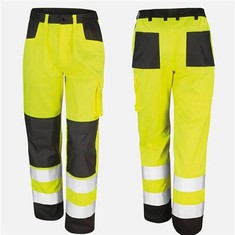 Hi Vis Construction Reflekterende sikkerhetsbukser