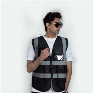 Hi Vis Multipocket Surveyor Safety Vest