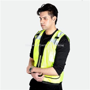 Sikkerhetsvest tilpasset skrift