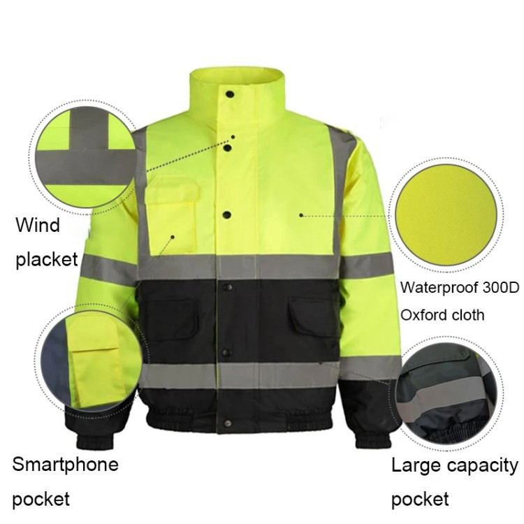 High Visibility Safety Jacket
