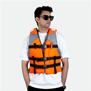 Hvordan fungerer den oppblåsbare delen av redningsvesten?