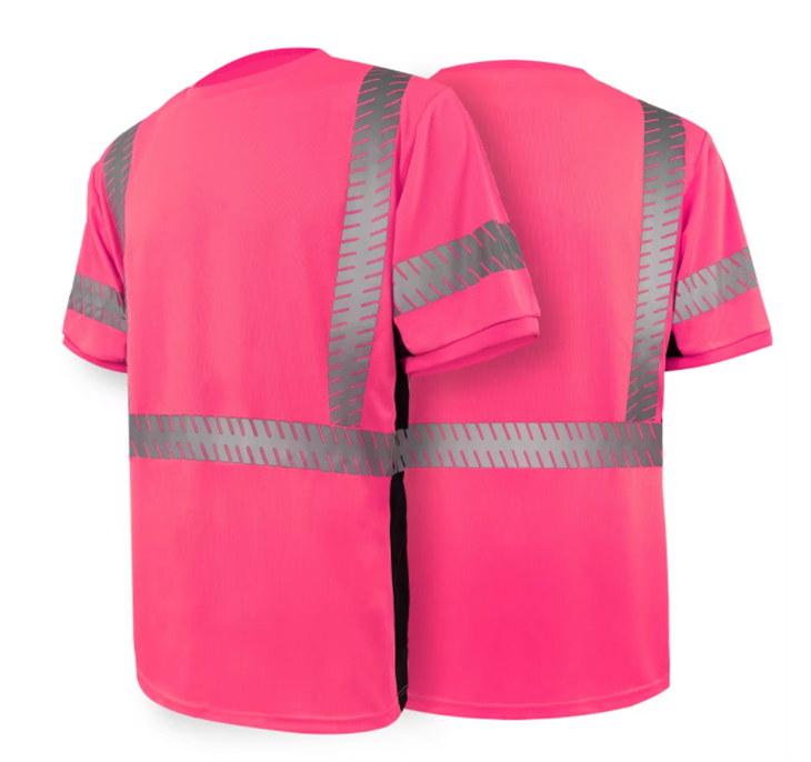 Pink Reflective Shirt